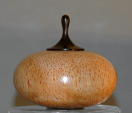 Red Palm Keepsake Box